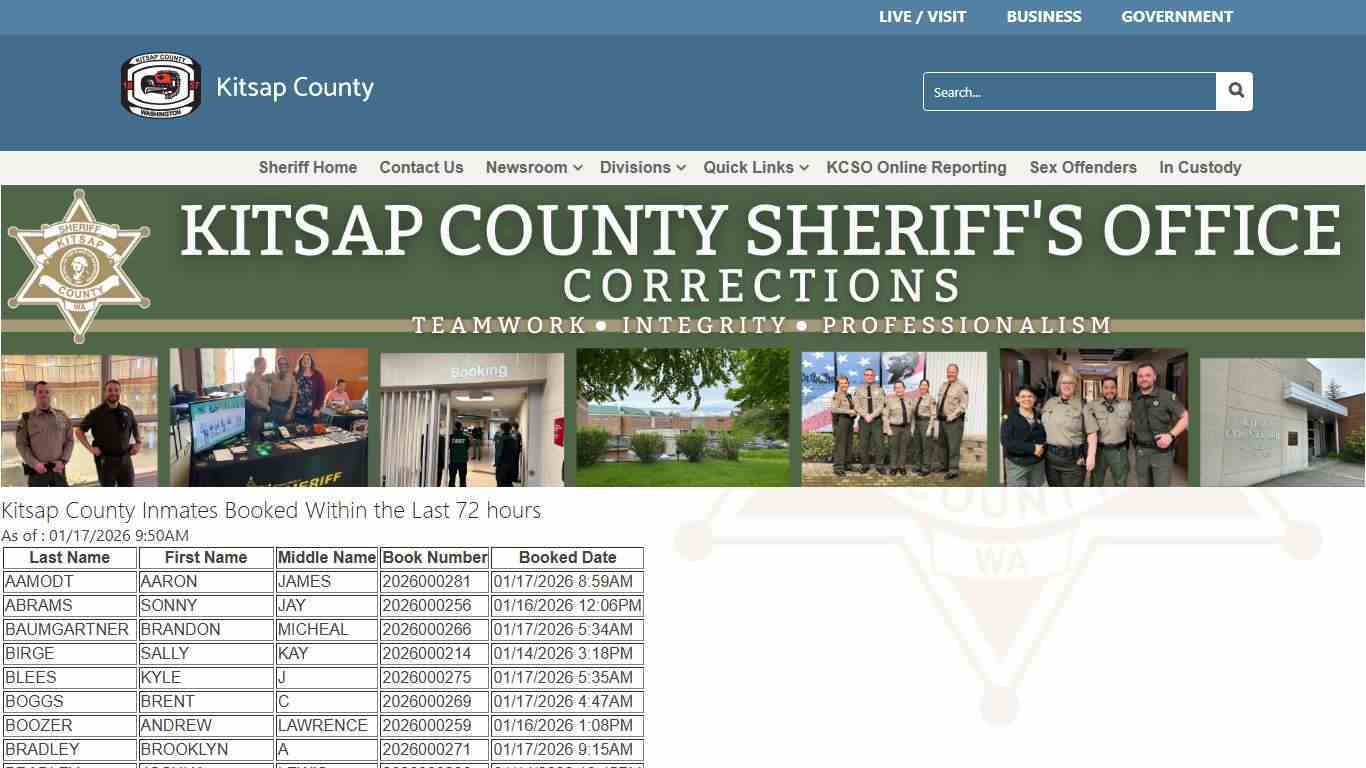 Booked Last 72 Hours